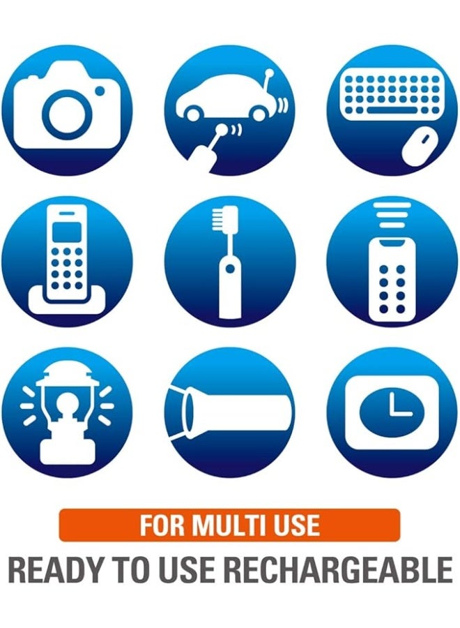 Panasonic Eneloop AA 1.2V 1900mAh Rechargeable Batteries – Pack of 24 – Low Self-Discharge NiMH Cells – Up to 2100 Recharge Cycles – Pre-Charged & Eco-Friendly Power - Image 2