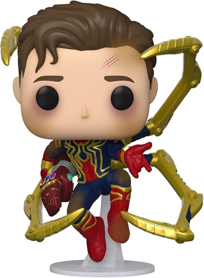 Funko Pop! Marvel: Avengers Endgame - Unmasked Spider-Man (Exc), Collectible Vinyl Figure - 68253