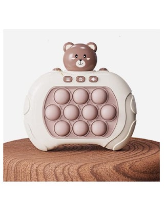 Halayaya Pop It Game Quick Push Game Console Quick Response Game Toy, Push Pop Bubble Fidget Sensory Toy (Bear) - pzsku/ZEA24D9B709A7B5AC654DZ/45/_/1729289269/38e1a6b9-60ed-42c5-931a-d1c75430d546