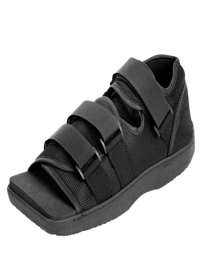 Estinko Post Op Shoe, Post Op Recovery Shoe, Adjustable Medical Walking Shoe for Post Surgery or Operation Foot Support, Broken Foot or Toe, Fracture or Ulcer, S, Male Size 6.5-8, Female Size 8-9.5 - Image 1