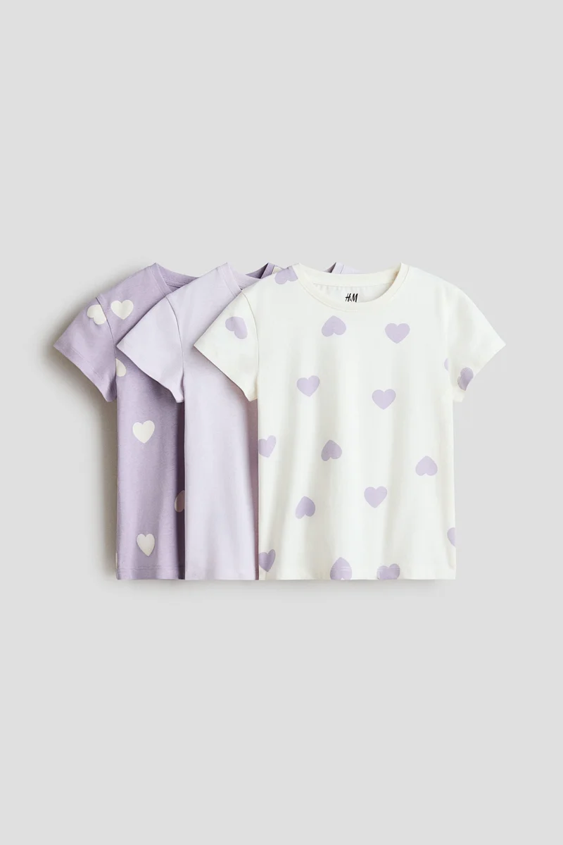 H&M 3-pack T-shirts