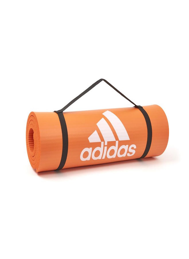 Adidas حصيرة لياقة بدنية - 10 مم - أحمر شمسي  - Image 1