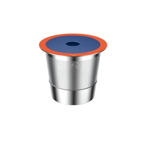 YEOSEN Stainless Steel Reusable K Cups for Keuring 2.0 and 1.0, Reusable Coffee Pods for Keuring Coffee Maker,Permanent Reusable K Cups Sturdy Coffee Filters (1 PACK) - Image 1