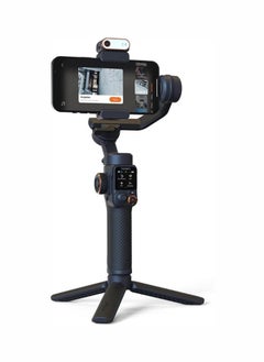 hohem Hohem iSteady M7 Gimbal Stabilizer for Smartphone, Magnetic AI Tracker Fill Light, Detachable Touchscreen Remote Controller, Built-in Extension Rod, 500g Payload Gimbal Stabilizer for iPhone Android  - Image 3