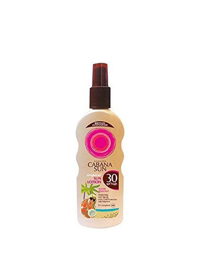 كابانا صن لوشن تروبيكال صن بعامل حماية من الشمس SPF 30، 150 مل