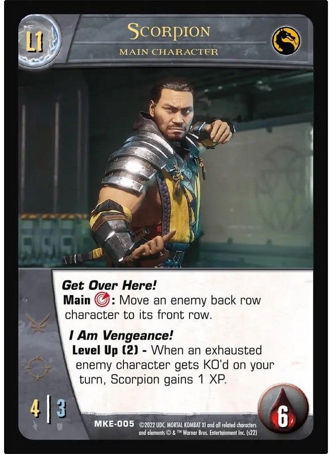 Upper Deck Vs. System: 2PCG: Mortal Kombat 11 - Image 5