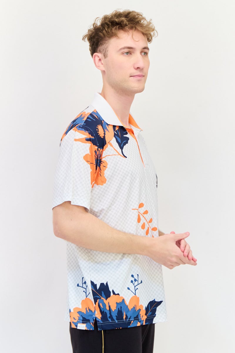 PUMA Men Sportswear Fit Short Sleeves Golf Polo Shirt, Multicolor - Image 2