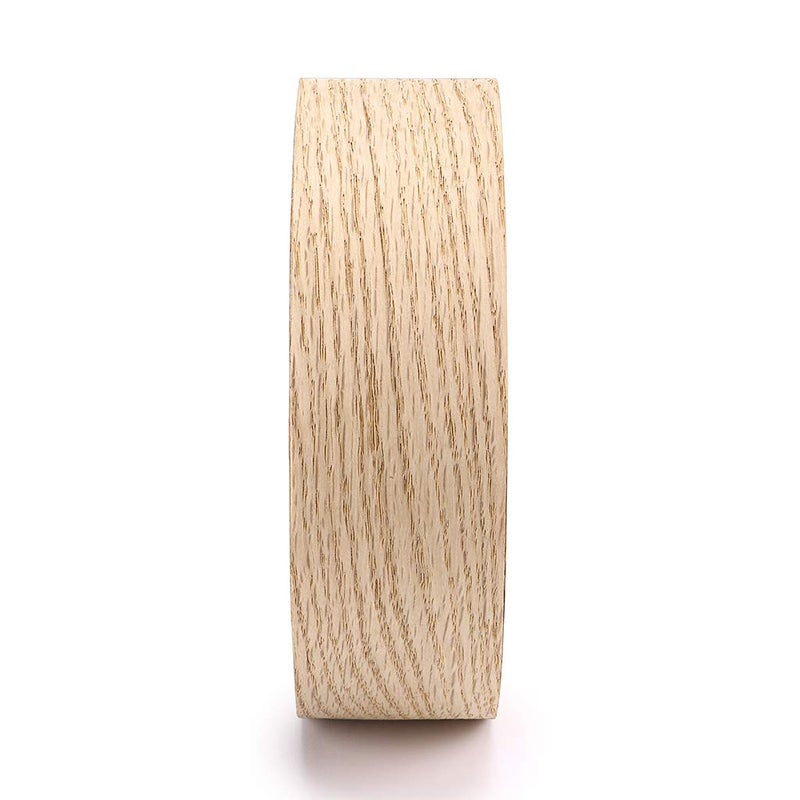 Skelang شريط حافة خشب البلوط الأحمر 3/4" × 50' لاصق مسبقًا قابل للطي مع لاصق ذوبان ساخن - Image 3