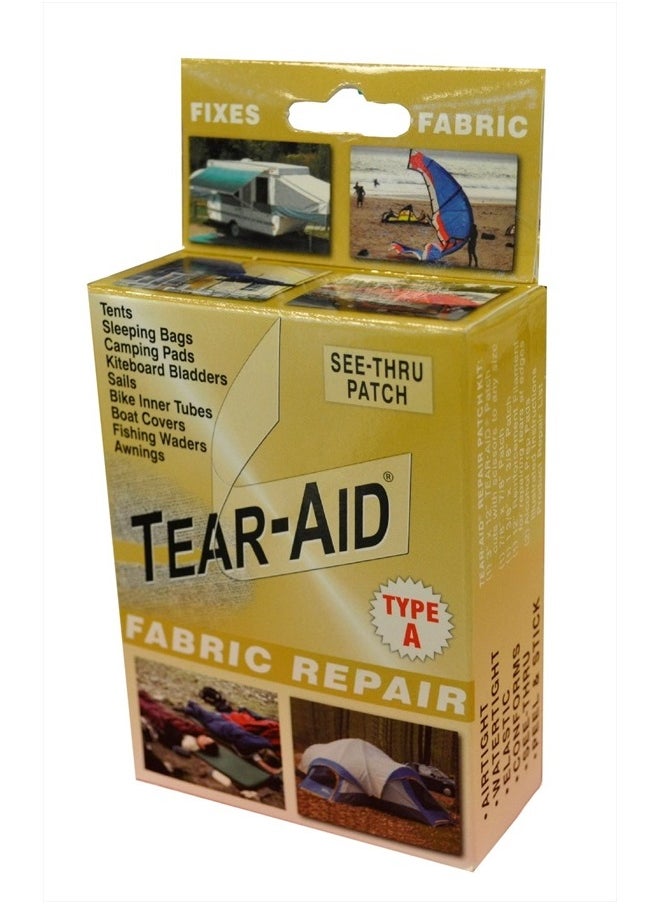 TEAR-AID TEAR-AID unisex Fabric Repair first aid kits, Fabric Repair (Pack of 1), Pack 1 US  - Image 1