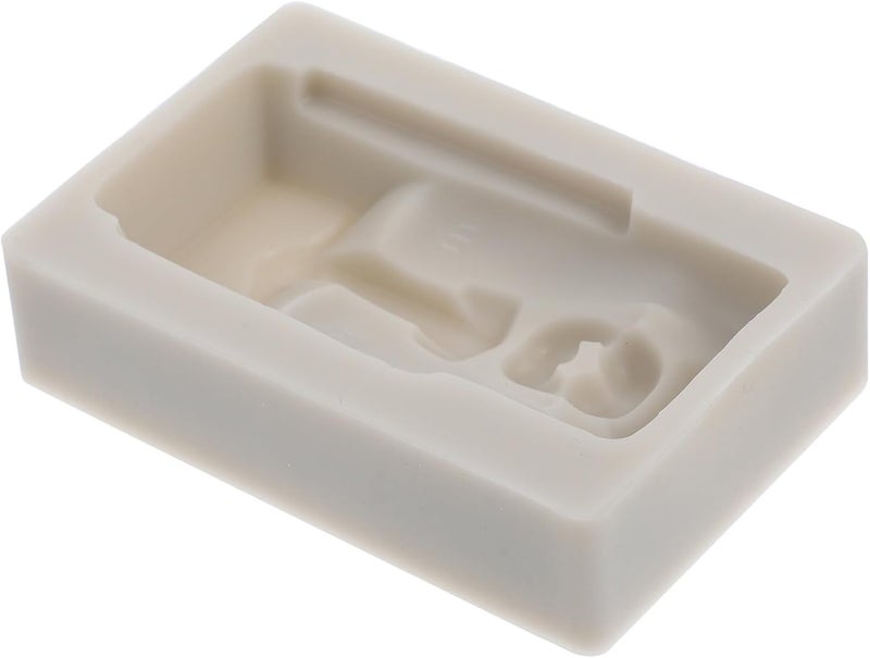 Embossed Moai Silicone Chocolate Mold Easter Candy Baking Mold Moai Shape for DIY Cake Decorating - Image 1