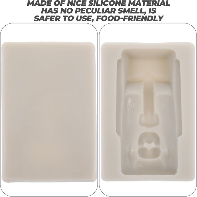 Embossed Moai Silicone Chocolate Mold Easter Candy Baking Mold Moai Shape for DIY Cake Decorating - Image 3