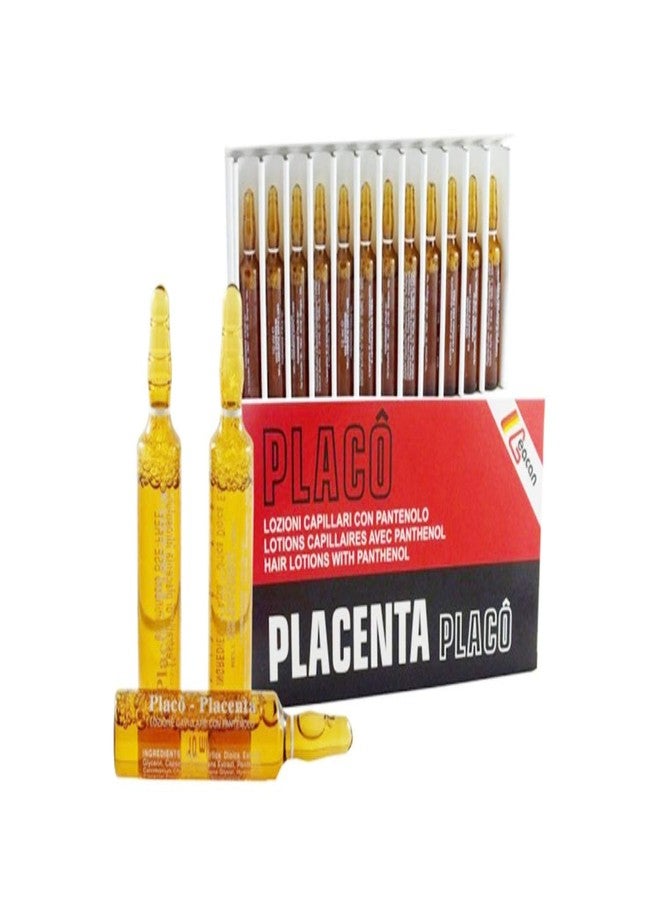 Placenta Placo 12 x10 ml Vials Placenta Placo Intensive Revitalizing Treatment Against Hair Loss - Image 1