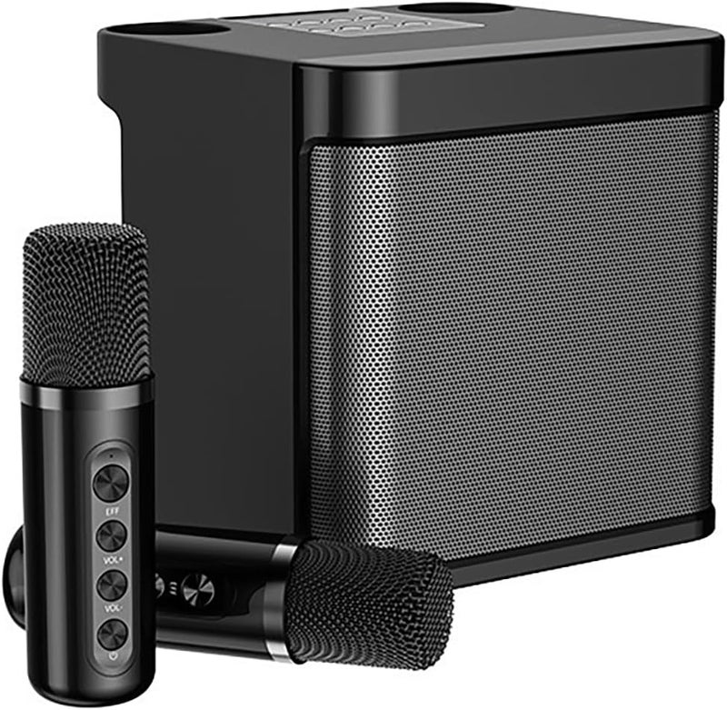 ACHAS Karaoke machine Party speaker Bluetooth singing speakers Portable bluetooth karaoke speaker with 2 wireless microphones pa speaker system for indoor parties and occasions gatherings - Image 1