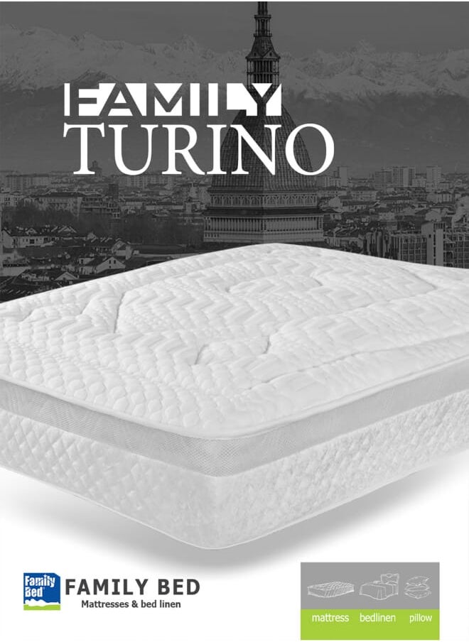Family Bed - Turino Rebound with Memory size 100 ×200 × 25 cm from family bed - Image 1