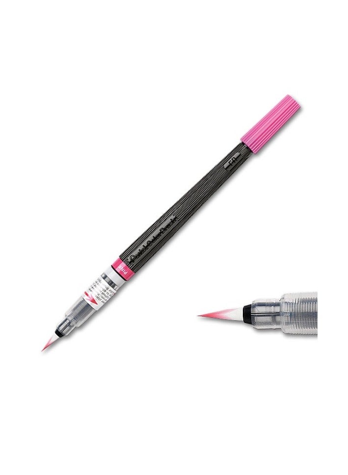 Pentel Pinceau Arts Colour Brush Pink - Image 3