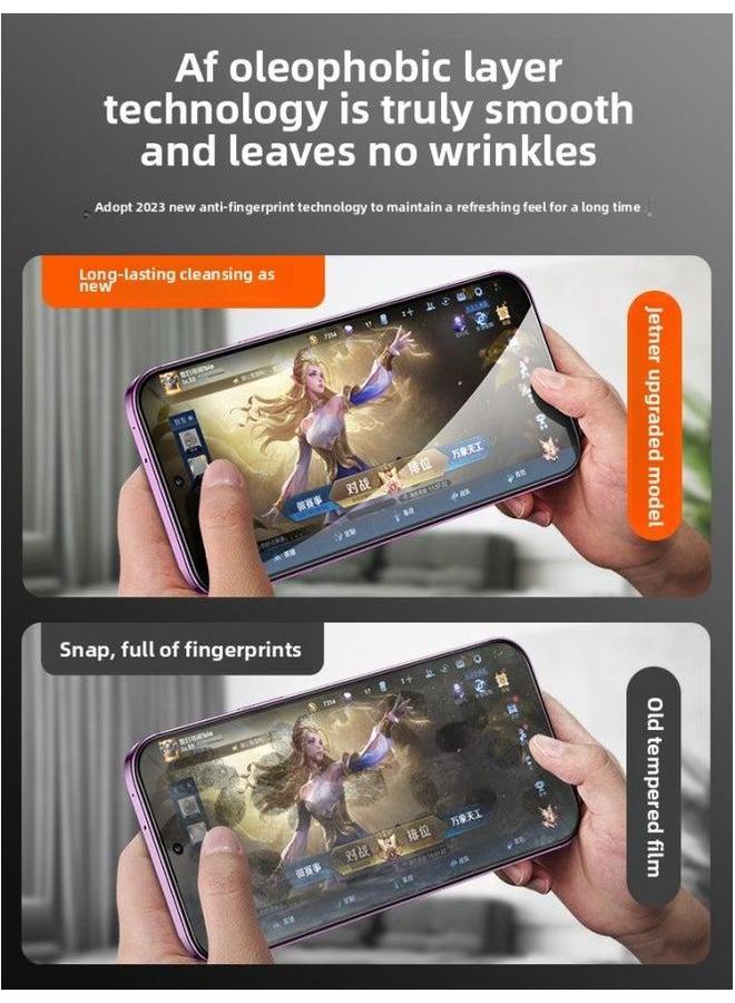 [dust-free Warehouse Second Film] Suitable For Red Rice K70 Tempered Film Millet 14 Mobile Phone 13 Special K60 New-Colour:Ultra-clear Model [full Screen Without Holes★No White Edges] One Pull To Remove Dust And Patch◆3 Sets-Size:Redmi K50 Pro  - Image 5