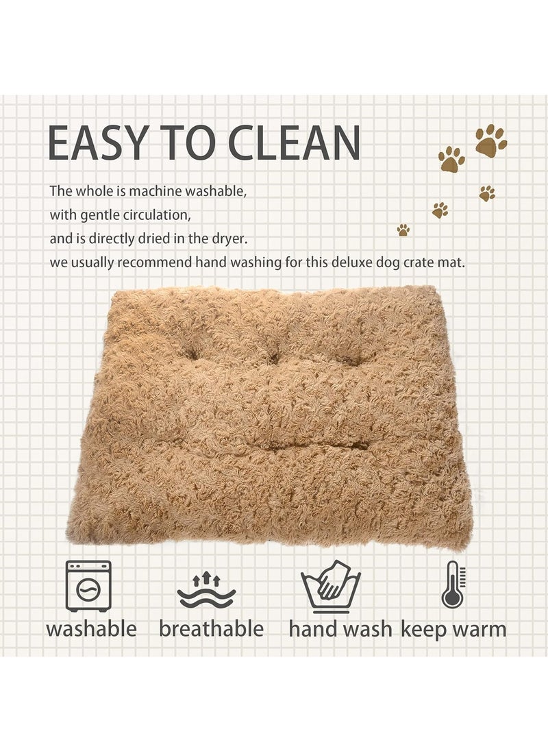 Moro Moro Soft Plush Fur & Plastic Dog Mattress – Cozy, Warm & Non-Slip Pet Bed  - Image 2