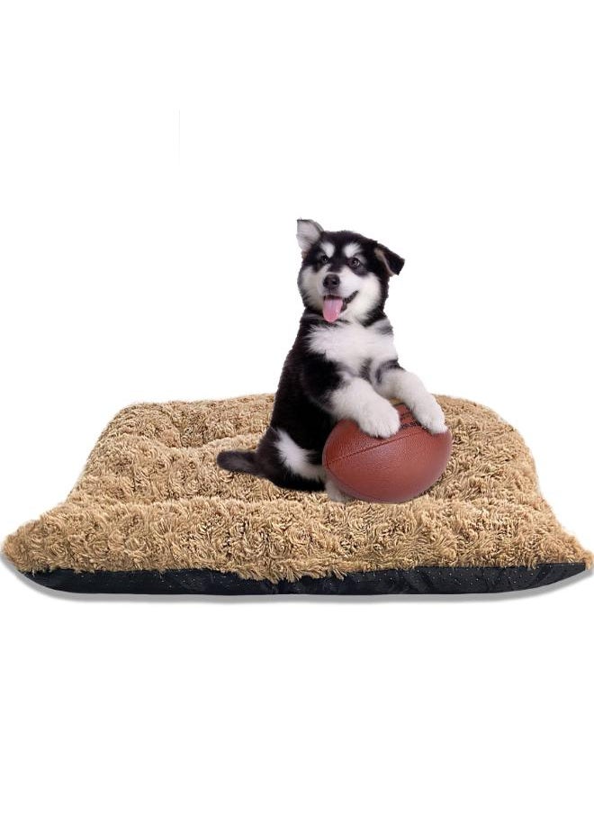 Moro Moro Soft Plush Fur & Plastic Dog Mattress – Cozy, Warm & Non-Slip Pet Bed  - Image 1