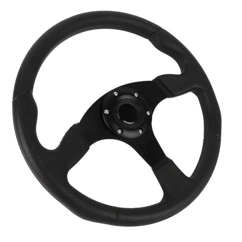 Car Racing Steering Wheel 14 Inch PU Leather - Universal Fitment with Aluminum Frame for Most Vehicles - Image 5