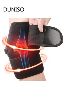 DUNISO Knee Heating Pad, Knee Support for Women and Men, USB Heat Knee Brace Wrap 3 Temperature Control Thermal Therapy to Warm Joint Relief Pain Knee Stiff, Strains, Calf Leg Arm  - Image 1