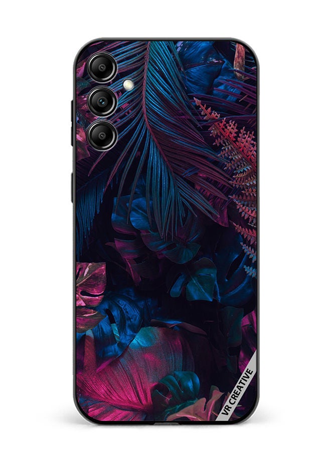 VR CREATIVE Protective Case Cover For Samsung Galaxy A34 Leaf Design Multicolour - Image 1