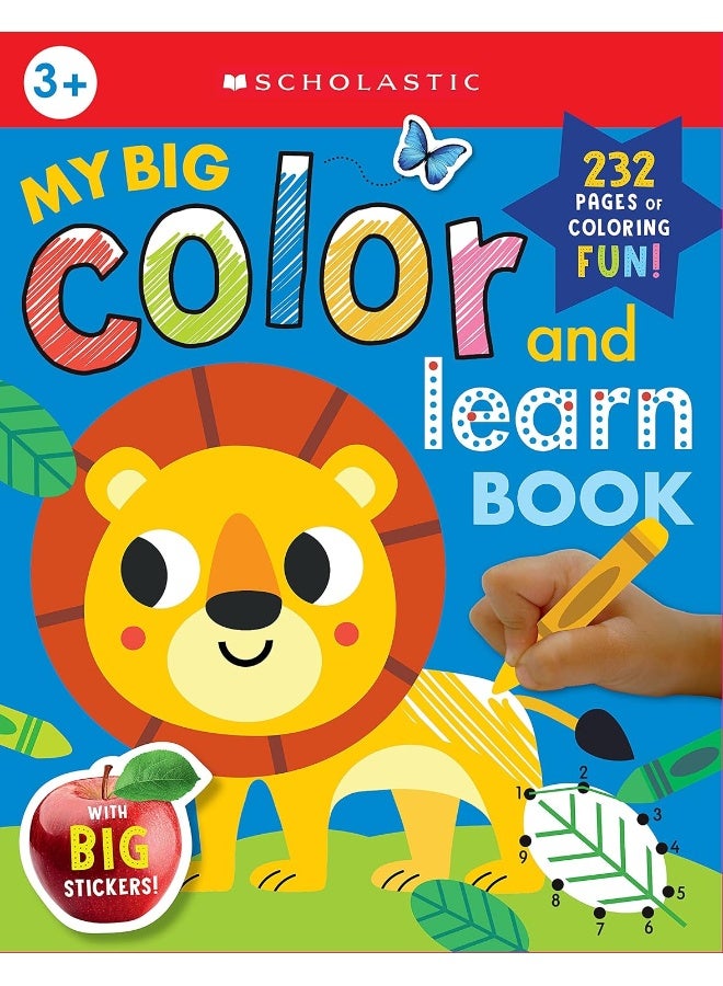 My Big Color & Learn Book: Scholastic Early Learners (Coloring Book)