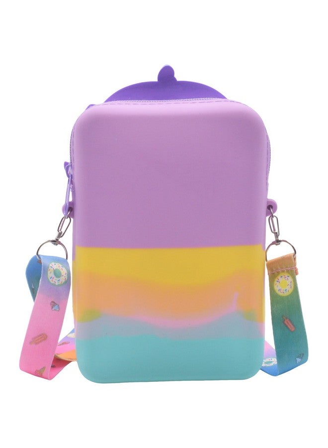 Kiditos Pop It Bag Unicorn Stylish Sling Bag for Women, Girls & Kids with Adjustable Strap Party Favors Picnic Bag Stress Relief Fidget Toy, Multi - Image 4