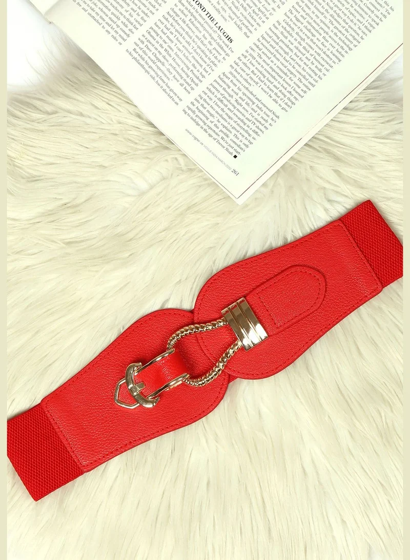 Haute Sauce Casual Belt with Buckle Detail