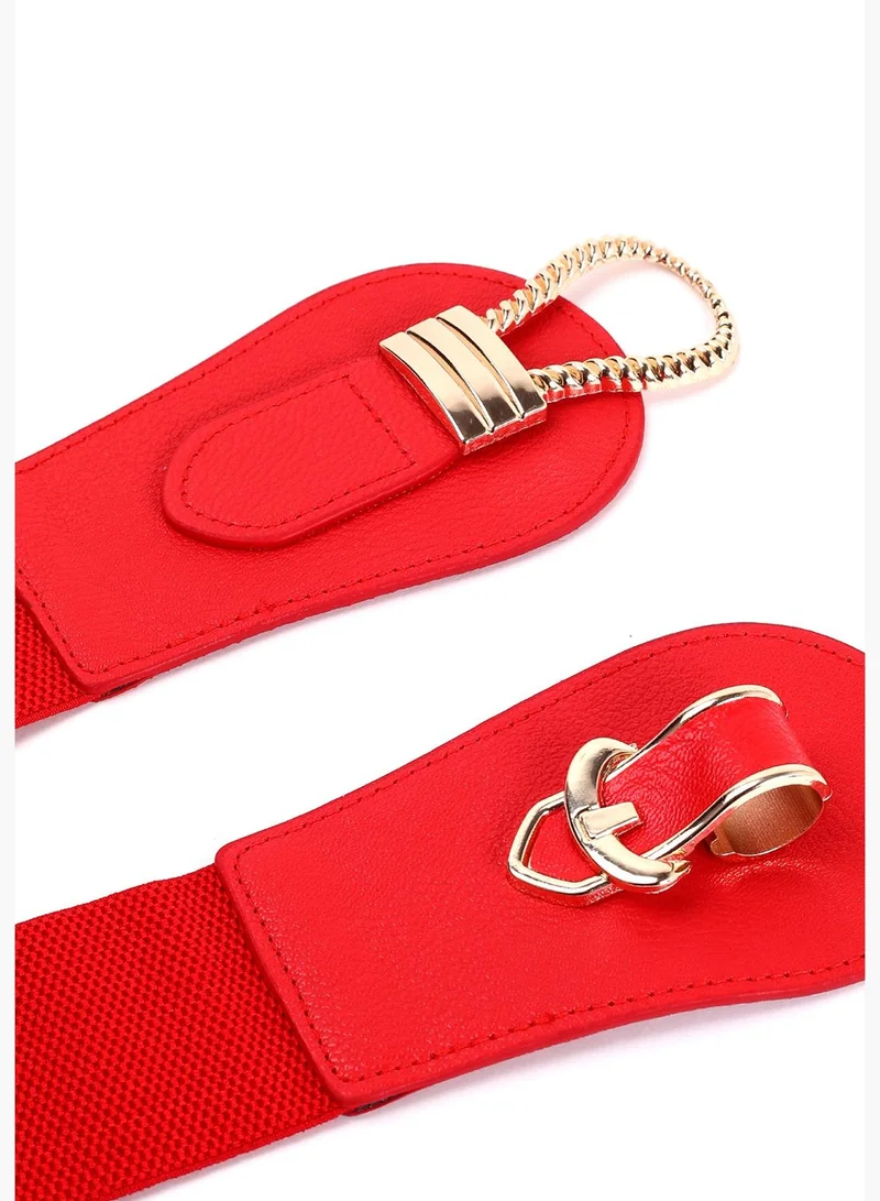 Haute Sauce Casual Belt with Buckle Detail