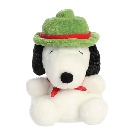 Aurora® Adorable Peanuts® Palm Pals™ Beagle Scout Snoopy™ Stuffed Animal - Officially Licensed Toys for All Snoopy Fans - Nostalgic Gift for Adults and Birthday Celebrations - White 6 Inches - Image 2