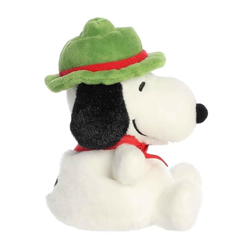 Aurora® Adorable Peanuts® Palm Pals™ Beagle Scout Snoopy™ Stuffed Animal - Officially Licensed Toys for All Snoopy Fans - Nostalgic Gift for Adults and Birthday Celebrations - White 6 Inches - Image 3