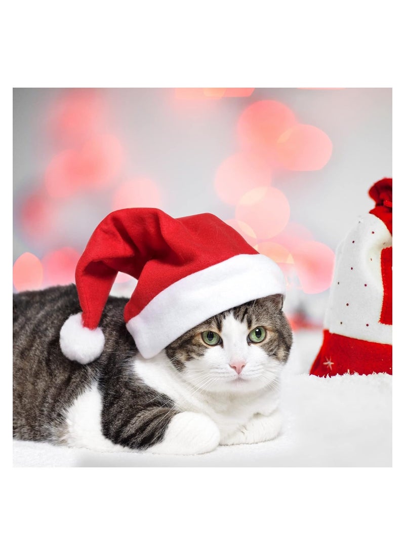 PRINTSHOP4ME - Hat-Red Hat With White Top-Holiday Hat For Adults And Kids-Hat-Cap For Party Supplies - Image 1