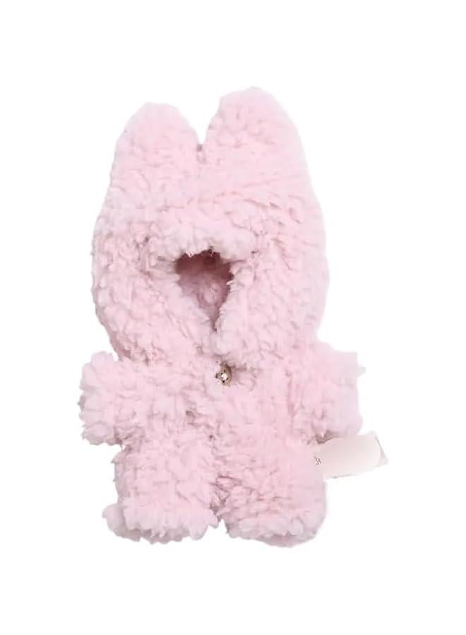 Arabest 17cm Doll Clothes Suitable for 17cm labubu Dolls Accessories Sitting Pink 1jumpsuit No Doll - Image 1