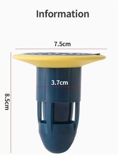 Furtey Drain Pipe Seal Hose Silicone Plug, Silicone Sealing Plug suitable for Kitchen Sewer, Bathroom Laundry Sewer Shower Floor Drain Backflow Preventer Drainage Insert, 1 Pcs Random color  - Image 5