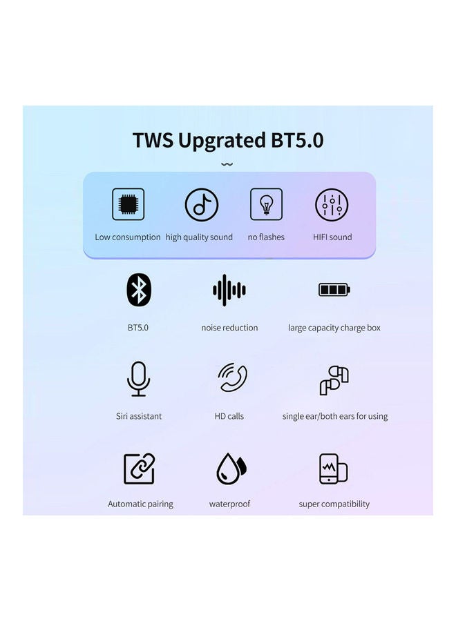 NIBEMINENT A6S Wireless BT Stereo Mini Design Waterproof Earphone For Vehicle/Sport Android/IOS Black - Image 2