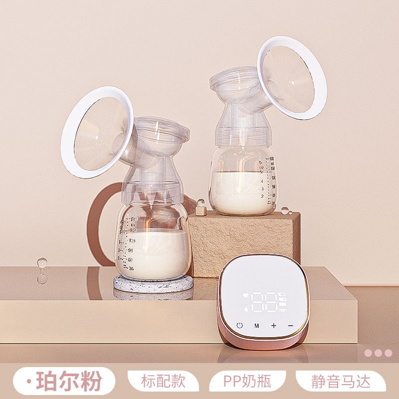 Zhibao Electric Breast Pump – Bilateral Automatic Massage with LCD Touch Screen - Image 1