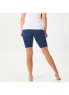 Mojo Women's Shorts Comfortable Navy Blue