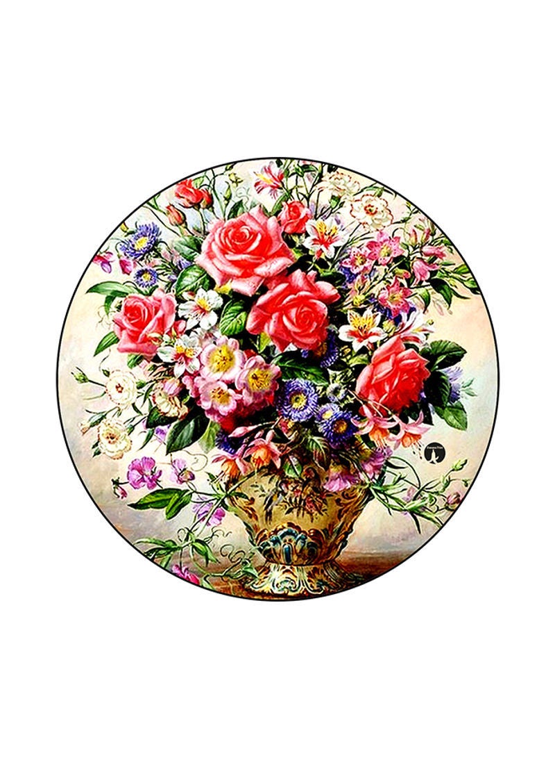 RKN Flowers Printed Mouse Pad Multicolour