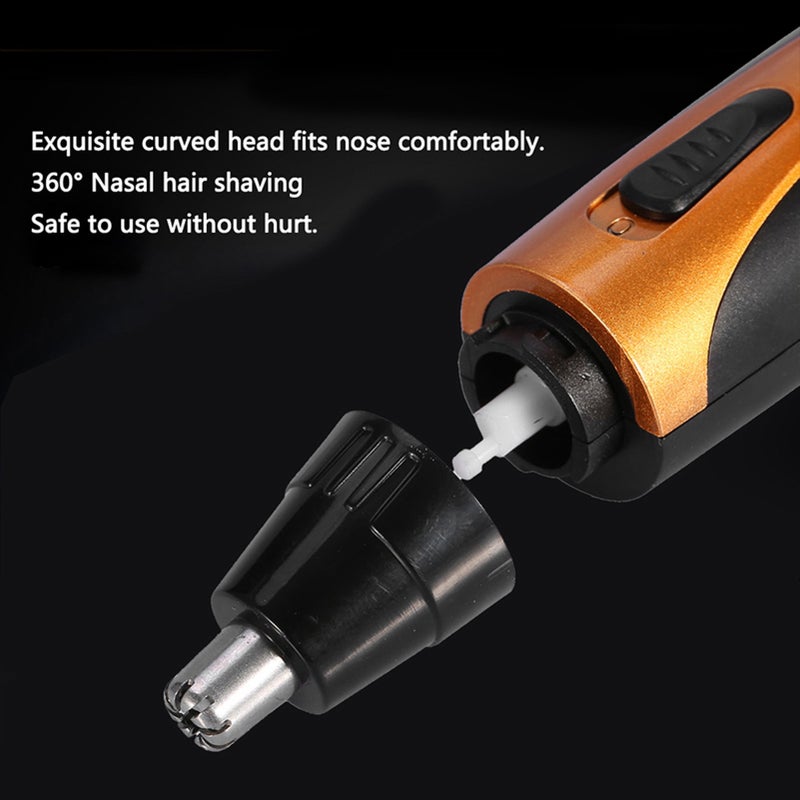4 In 1 Rechargeable Men Nose Ear Temple Hair Trimmer Electric Beard Eyebrow Clipper Shaving Kit - Image 1