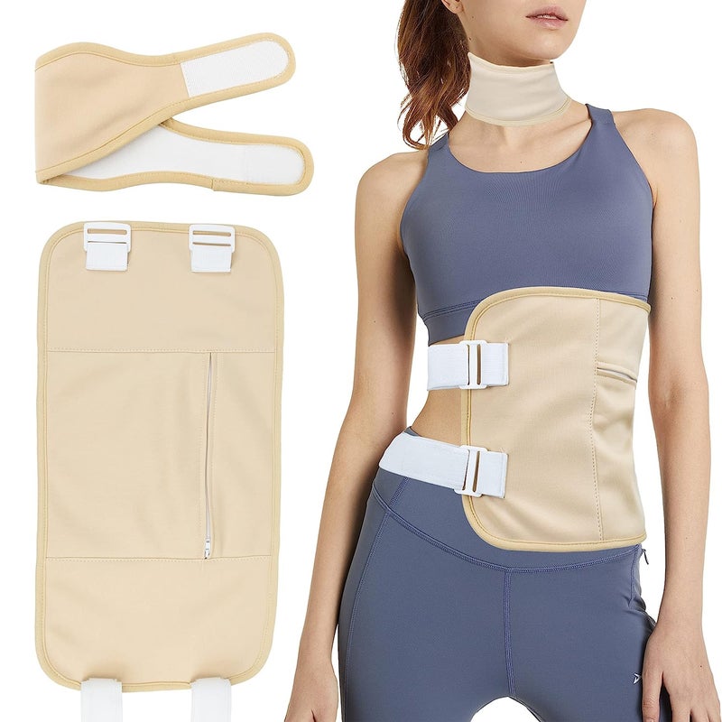 Castor Oil Pack Castor Oil Pack Soft Organic Cotton Reusable Essential Oil Care Aid Pockets - Image 1