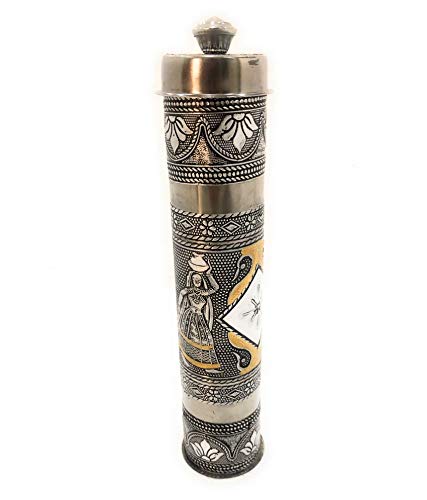 RIOMAX Incense Stick Storage ContainerAgarbatti Storage BoxIncense Holders Storage Silver Gold - Image 4
