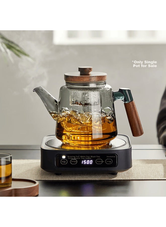 Yihutea Large Capacity Thickened High Temperature Resistant Glass Teapot With Filter Tea Maker Set - Image 3