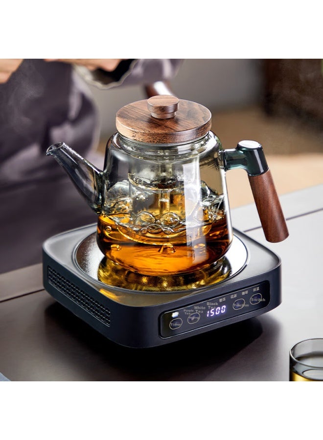 Yihutea Large Capacity Thickened High Temperature Resistant Glass Teapot With Filter Tea Maker Set - Image 2