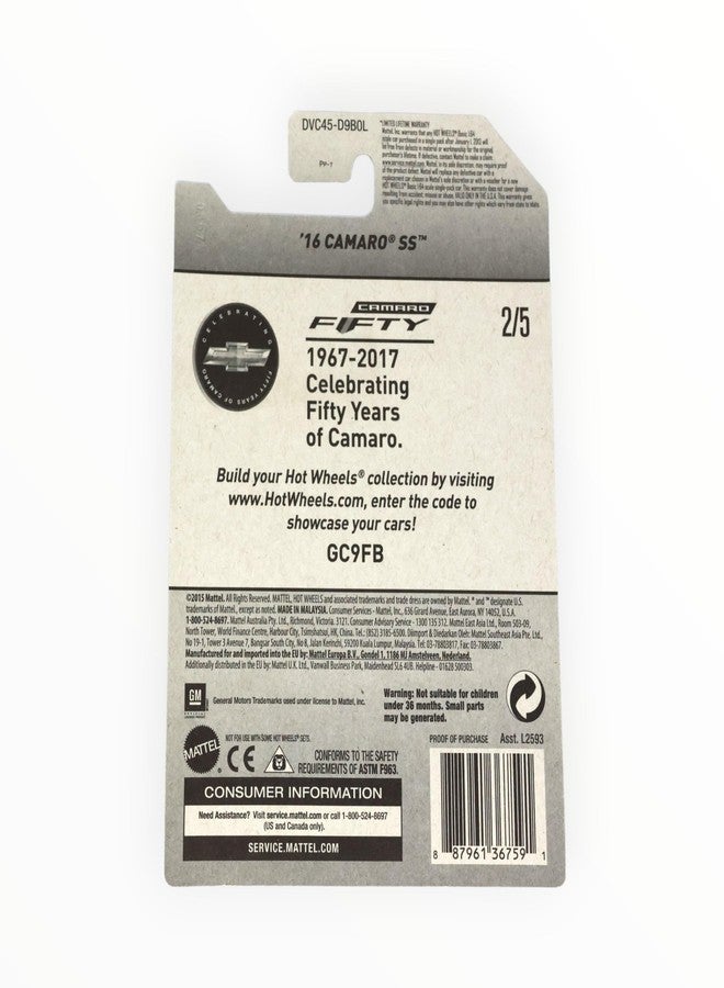 Hot Wheels '16 Cmaro SS - Camaro Fifty 2/5 - Image 2