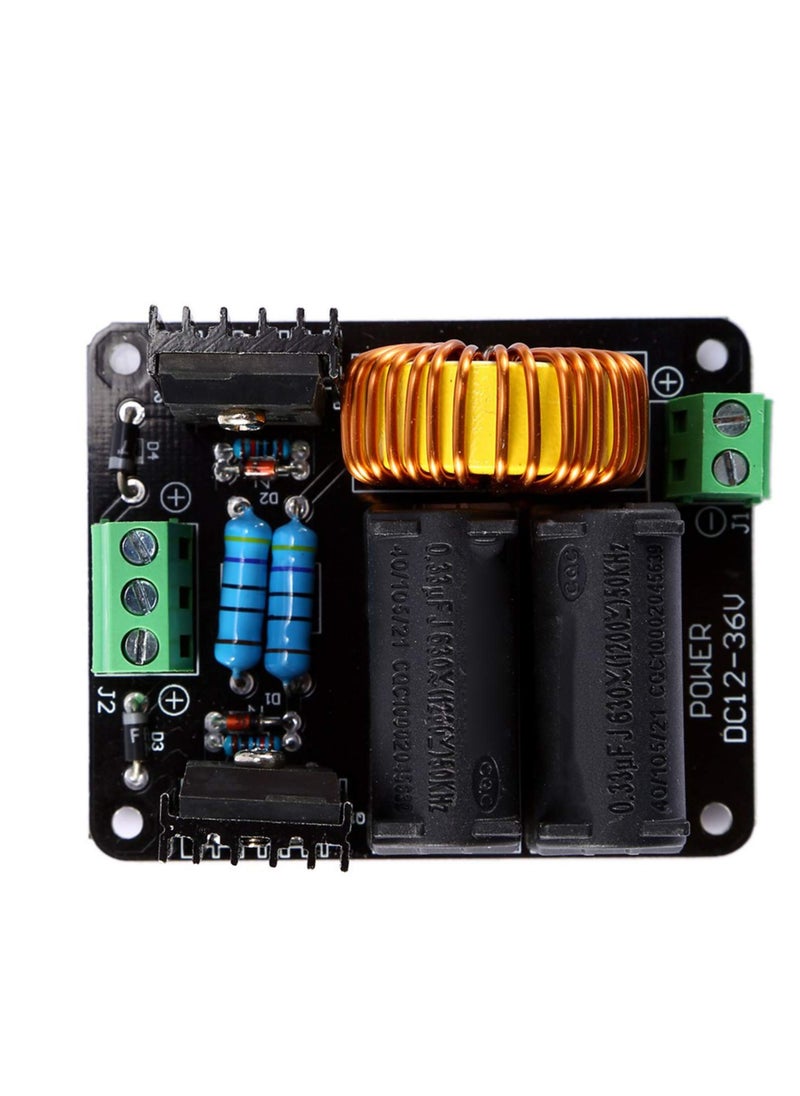 SYOSI - Tesla Coil Driver Board ZVS Tesla Coil Flyback Driver Marx generator Tesla Coil DC 12 to 36V High Voltage Coil Heating Board Module Excitation Circuit Design - Image 1