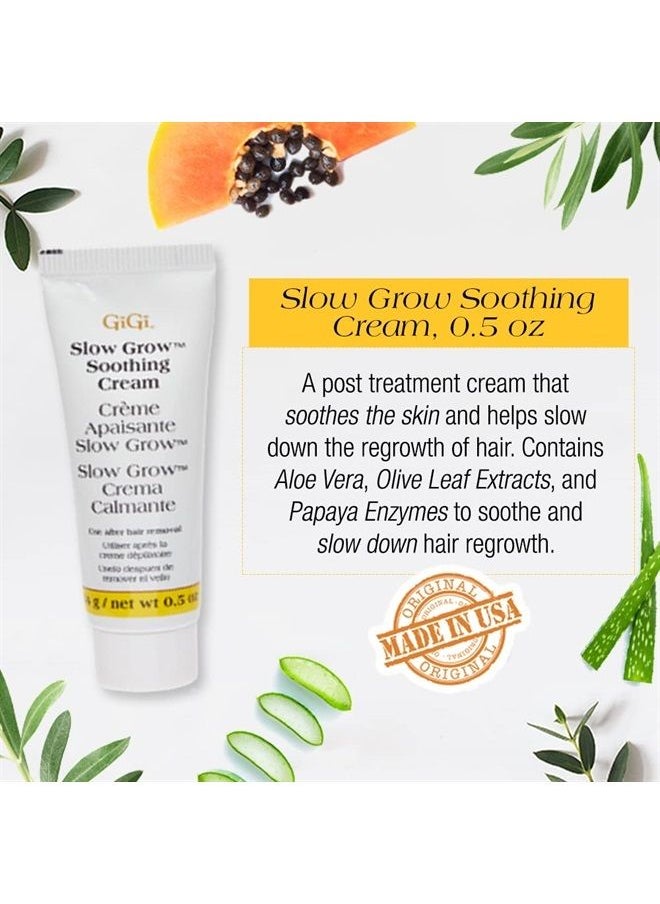 GiGi - Facial Hair Removal Cream and Slow Grow Soothing Cream Set for Sensitive Skin - Image 1