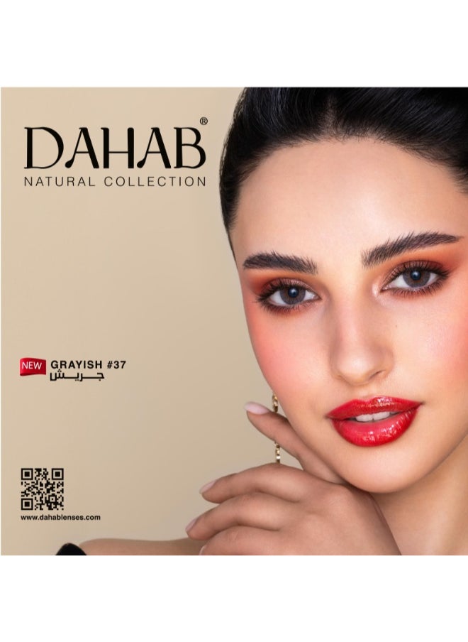 Dahab - Grayish 9 Months Disposable Contact Lenses - Image 1