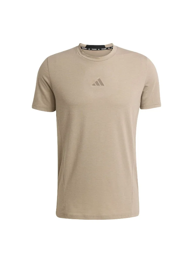 adidas Adidas D4T Tee Brown T-Shirt (Short Sleeve) T-Shirts For Men