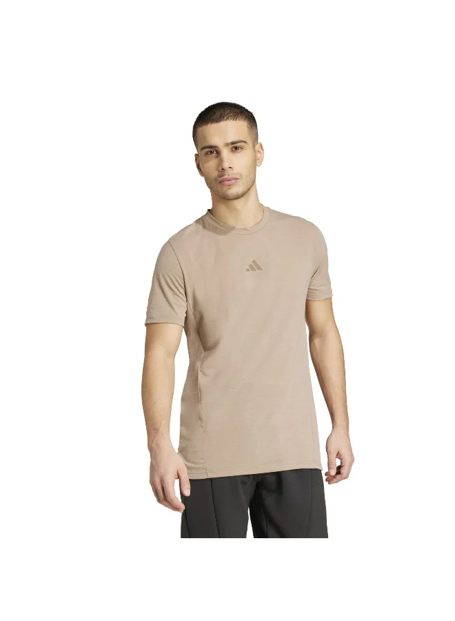 adidas Adidas D4T Tee Brown T-Shirt (Short Sleeve) T-Shirts For Men