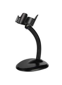 Universal Barcode Scanner Stand Hands Free Barcode Scanning Barcode Reader Cradle Holder Base Angle And Height Adjustable Head For Supermarket Retail Store School Library Logistic Warehouse